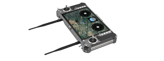 T30 all-in-one handheld GCS sangat cocok untuk bunuh diri dan FPV drone dengan layar sentuh FHD kecerahan tinggi