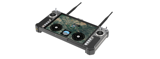 T30 all-in-one handheld GCS sangat cocok untuk bunuh diri dan FPV drone dengan layar sentuh FHD kecerahan tinggi
