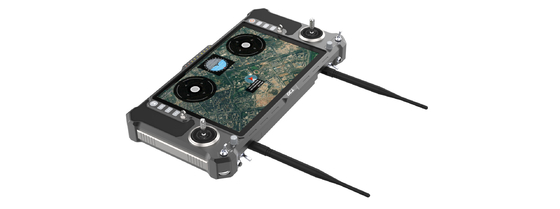 T30 all-in-one handheld GCS sangat cocok untuk bunuh diri dan FPV drone dengan layar sentuh FHD kecerahan tinggi